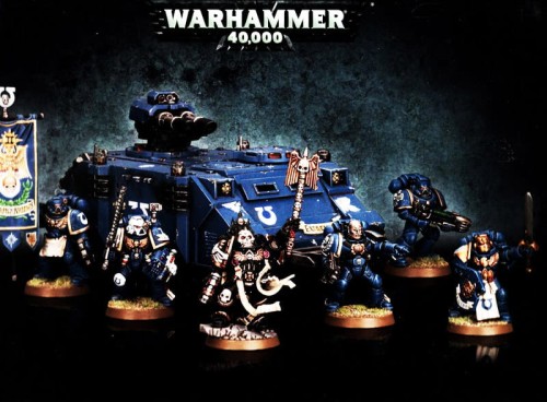 Space Marine Reclusiam Command Squad