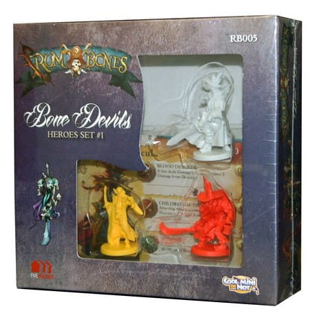 Rum &amp; Bones: Bone Devils - Hero Set #1