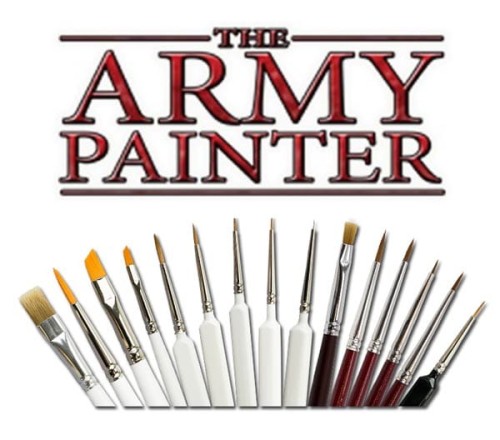 Pędzelki Army Painter - Różne grubości