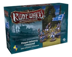 Runewars Miniatures Game - Daqan Infantry Command