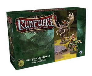 Runewars Miniatures Game - Maegen Cyndewin Hero