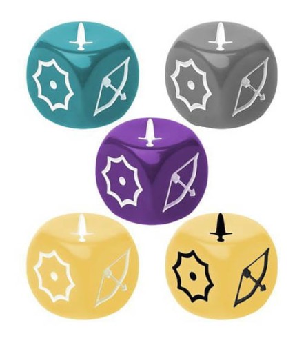 Arcadia Quest: Inferno Guild Dice