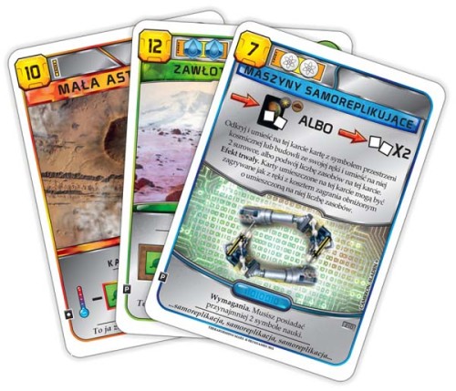 Terraformacja Marsa:  zestaw dodatkowy #2 (3 karty)