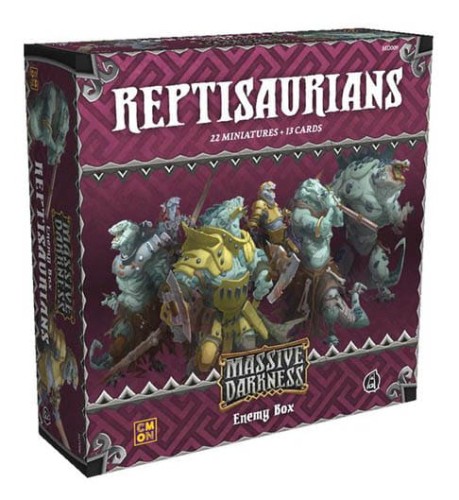 Massive Darkness: Reptisaurians Enemy Box