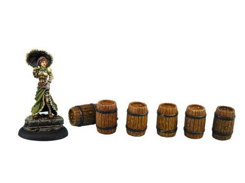 Small Wooden Barrels