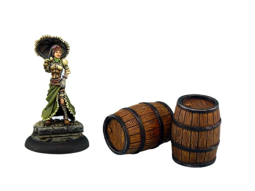 Large Wooden Barrels