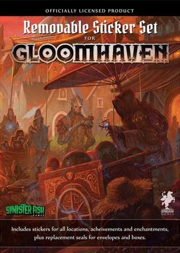 Removable Sticker Set for Gloomhaven