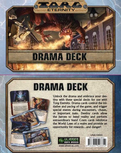 Torg Eternity - Drama Deck