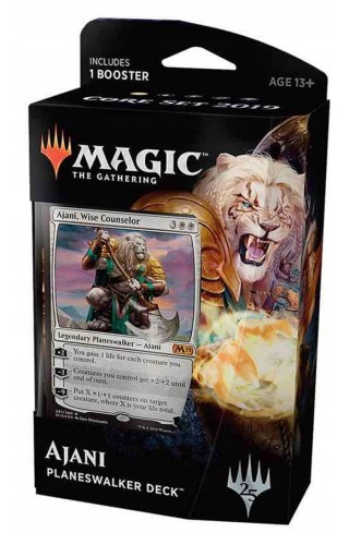 MtG: Core Set 2019 - Ajani, Wise Counselor