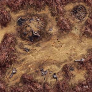 Star Wars™: Legion - Desert Junkyard Gamemat