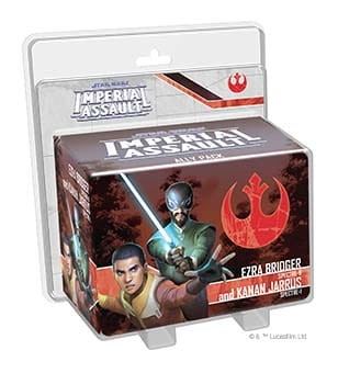 Star Wars: Imperial Assault - Ezra Bridger and Kanan Jarrus Ally Pack
