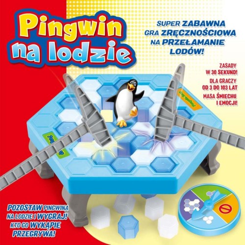 Pingwin na Lodzie