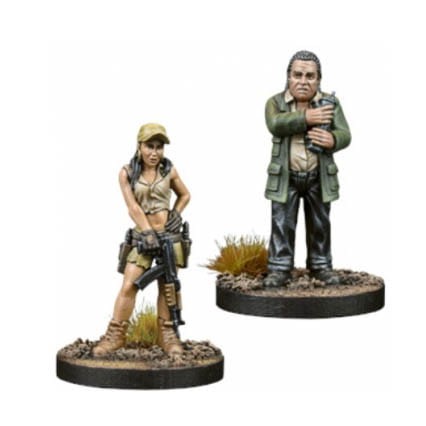 The Walking Dead: All Out War - Rosita &amp; Eugene Booster