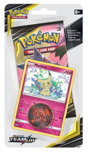 Pokemon: S&amp;M9 Team Up Checklane Blister - MIMIKYU