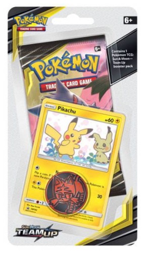 Pokemon: S&amp;M9 Team Up Checklane Blister - PIKACHU