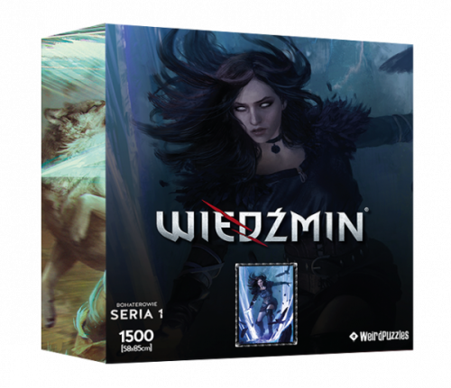 Wiedźmin: Puzzle Bohaterowie Wiedźmina - YENNEFER (seria I)
