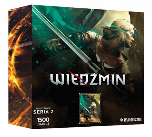 Wiedźmin: Puzzle Bohaterowie Wiedźmina - CIRI (seria II)