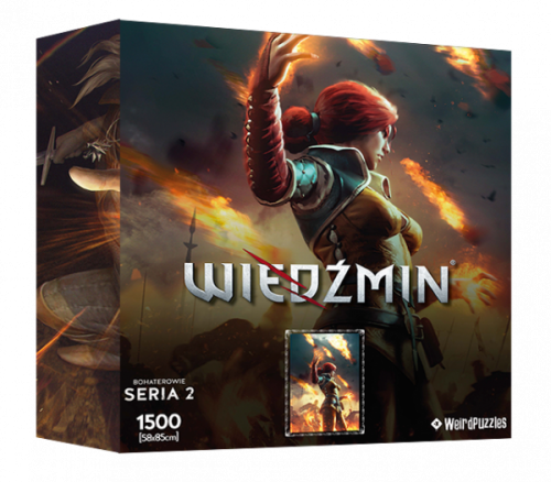 Wiedźmin: Puzzle Bohaterowie Wiedźmina - TRISS MERIGOLD (seria II)