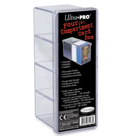 Podełko na karty: Akrylowe - 4-częściowe