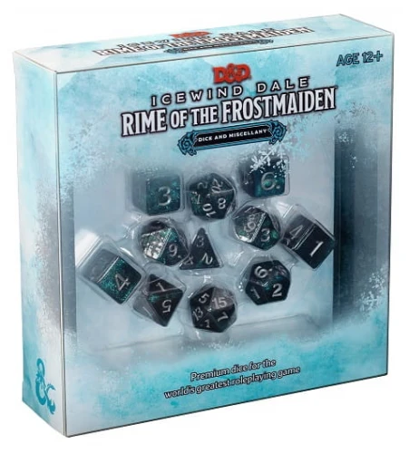 Dungeons &amp; Dragons: Icewind Dale - Rime of the Frostmaiden Dice and Miscellany