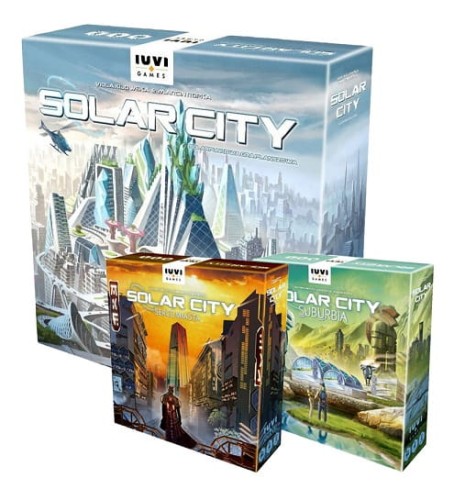 Solar City + komplet dodatków + zestawy promocyjne