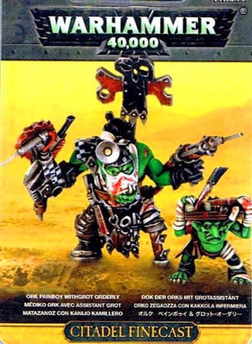 Ork Painboy with Grot Orderly