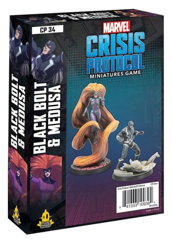 Marvel: Crisis Protocol - Black Bolt and Medusa