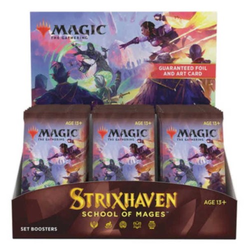 MtG: Strixhaven: School of Mages Set Booster Box + Karta promo