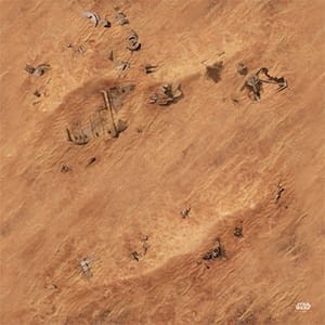 Star Wars™: Legion - Jakku Game Mat