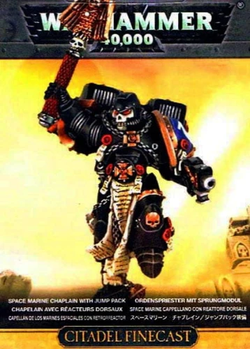 Space Marine Chaplain with Jump Pack