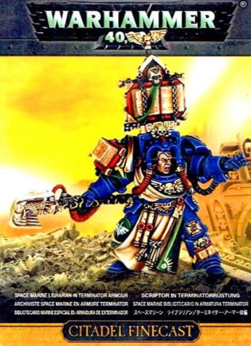Space Marine Librarian in Terminator Armour